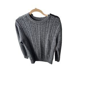 Zara Man Gray M Sweater Knitwear